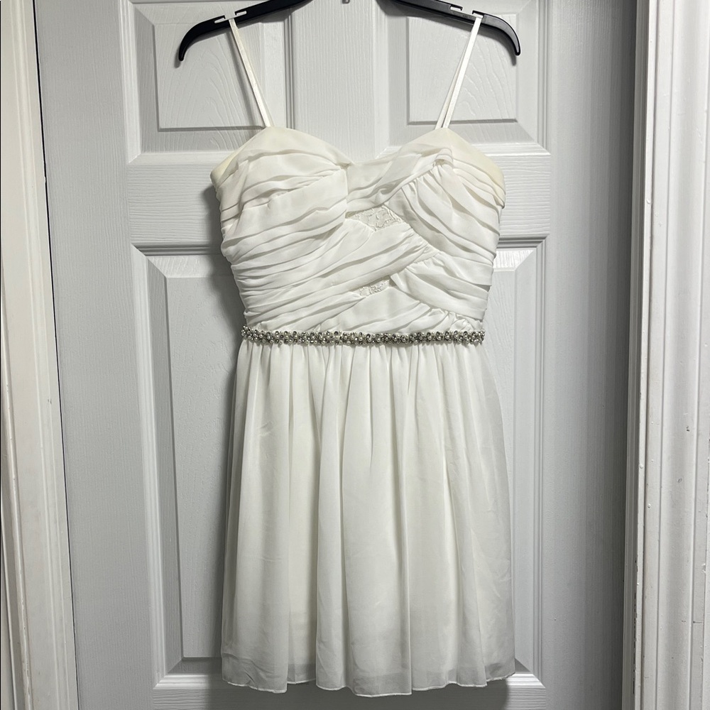 City Studio Cream Dress
